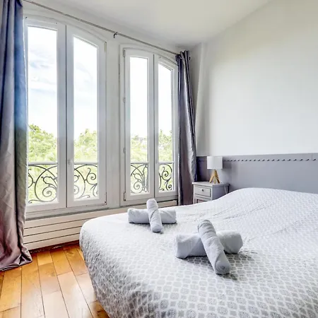 Elegant Quartier Paisible شقة باريس